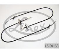 Cable Pull, service brake LINEX 15.01.63 for FORD FOCUS I (DAW, DBW) 2 1998-2004