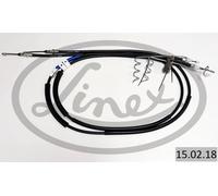 Handbrake cable Rear 15.02.18 LINEX for FORD TOURNEO CONNECT TRANSIT CONNECT