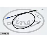 CABLE PULL PARKING BRAKE 15.02.49 FOR FORD H9FB/H9FD/JXFC/JXFA/PHFC/PHFA 2.4L