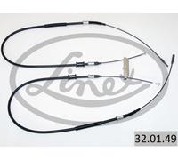 CABLE PULL PARKING BRAKE 32.01.49 FOR OPEL OMEGA E18NVR 18SEH/SV/ENVR/NV 1.8L