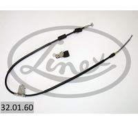 Handbrake cable Left 32.01.60 LINEX for OPEL SUZUKI