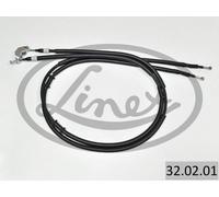 LINEX 32.02.01 Cable, parking brake for OPEL