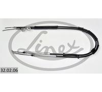 CABLE PULL PARKING BRAKE 32.02.06 FOR OPEL A 13 DTC/Z 13 DTJ 1.2L 4cyl CORSA D