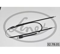 LINEX 32.78.01 Cable, parking brake for OPEL