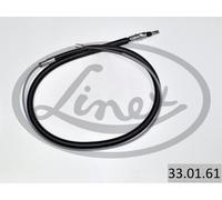 LINEX 33.01.61 Cable, parking brake for CITRO?N,PEUGEOT