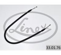 LINEX 33.01.76 Cable, parking brake for CITRO?N,PEUGEOT