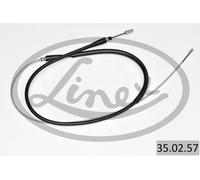 LINEX 35.02.57 Handbrake cable