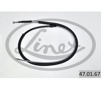 CABLE PULL PARKING BRAKE 47.01.67 FOR VW BSX 2.0L BMM/BMN/CFJA/BKD/AZV 2.0L 4cyl