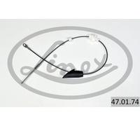 LINEX 47.01.74 Cable, parking brake for VW