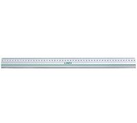 Linex Aluminium Ruler 50 cm, Steel Cutting Edge, Non-Slip Strip on the Back