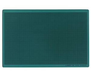 Linex Cutting Mat Self Locking Green Self Healing with mm Grid 10 Items a3 Green