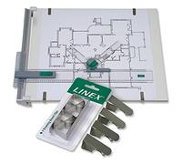 Linex Drawing Board Clips for Securing Paper or Card Ref Pdbdbc-4 [Pack of 4]