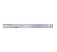 Linex Stainless Steel Ruler with Conversion Chart Metric and Imperial