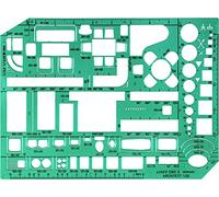 Linex Interior Design Stencil, Furniture Template for Home Design, Green, 100413078