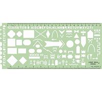 Linex NATO 1374S Troop Stencil Characters According to APP-6A 275 x 125 mm Green