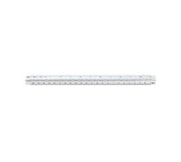 Linex A/S Triangular Scale Coll-323 - 30 cm Metric, Scales 1:2 5:5 5:10 5:20 5:50 5:100