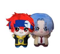 Linfemy Kyan Reki Plush Figure Anime Pillow Langa Hasegaw 10cm Keychain Key Pendant Soft PP Cotton Fluffy Backpack Pendant Christmas Student Gift