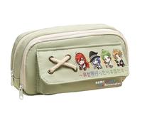 Linfemy Roxy Migurdia Anime Pencil Case Sylphy 3D Printing Double-Layer Stationery Box Large Capacity School Stationery Storage Students