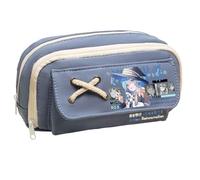 Linfemy Roxy Migurdia Anime Pencil Case Sylphy 3D Printing Double-Layer Stationery Box Large Capacity School Stationery Storage Students