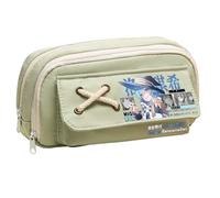 Linfemy Roxy Migurdia Anime Pencil Case Sylphy 3D Printing Double-Layer Stationery Box Large Capacity School Stationery Storage Students