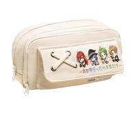 Linfemy Roxy Migurdia Anime Pencil Case Sylphy 3D Printing Double-Layer Stationery Box Large Capacity School Stationery Storage Students