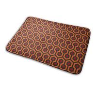 LINFENG Non-Slip Thick The Shining Overlook Hotel Doormat Water Absorbent Bathroom Rugs Machine-Washable Comfortable Bath Mats 80 x 50cm for Kitchen Bathroom Living Room