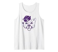 Linfield University Wildcats Mack Mascot Head Mark Tank Top
