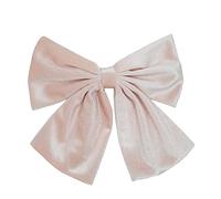 Ling & Bai Women Girls 8 Inch Large Velvet Hair Bows Clip Big Hair Bow Alligator Barrettes for Kids Teens (Complexion Pink)