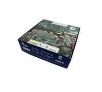 Ling Design Festive Art Premium Bumper Box of 30 Christmas CHARITY Cards - 6 Each of 5 Designs 16 x 16cm - Gloss Finish - Great British Card Company (CHRISTMAS ART)