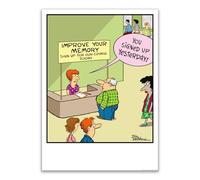 Ling Design Funny Birthday Card for Men - Amusing Bad Memory Joke - Premium Greeting Card with Envelope - Old Age Humour