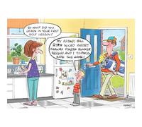 Ling Design Funny Birthday Card for Men - Rude Golf Joke - Amusing Birthday Greeting Card