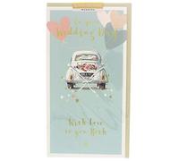 Ling Design Greetings Card - On Your Wedding Day - Car
