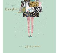 Ling Design to A Special Daughter Curious Inksmith Christmas Card Xmas Greeting Cards X14567IJ