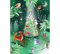 ling FOREST FRIENDS Design Advent Calendar 340 x 250 mm Wild Animals and tree
