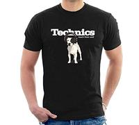 LING Technics T-Shirt Dog Teach Them Well Vinyl DJ S38 Black XL