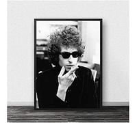 Ling88 Poster Bob Dylan Music Singer Poster, Wall Art Picture Canvas Living Room Decor, Bedroom Walls Adult, Kids Room, 69.9L x 50W cm