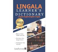 Lingala Learner's - Dictionary: Lingala - English, - - Paperback NEW Kasahoro