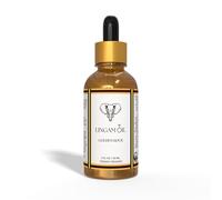 Lingam Oil for Men [Golden Hour] Tantric Male Wellness Oil for Energy, Stamina, Personal Massage & Circulation - Vegan, Organic, 1 Fl Oz / 30ml