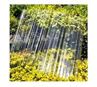 LINGDSWULING 1.5mm Polycarbonate Greenhouse Panels 5pcs Easy to Cut Transparent Roof Sheet Can be Easily Bent for Greenhouse Outdoor Plant