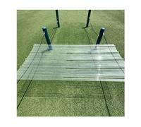 LINGDSWULING 1mm Clear Roof Panels Replacement Sheets Huge Selection Various Sizes Roofing Cladding Panel Easy to Cut for Greenhouse Outdoor Plant