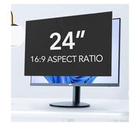 LINGDSWULING 24 Inch Computer Privacy Screen Filter for 16:9 Widescreen Monitor Magnetic 24 Inch Privacy Screen for Frameless Monitor 16:9 Aspect Ratio(13.3inch/29.4x16.5 cm)