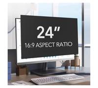LINGDSWULING 24in Removable Privacy Filter Anti Blue Light Glare & Anti Scratch Computer Privacy Shield Eye Protection Anti Blue Light Glare Shield(23.8inch/52.7x29.7 cm)