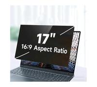 LINGDSWULING 24inch Removable Black Blackout Anti Spy Desktop Security Private Filter Removable Laptop Privacy Screen For 16:9 Aspect Ratio Widescreen Monitor(17inch/34x27.3 cm)