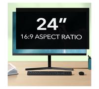 LINGDSWULING Anti Blue Light Glare & Anti Scratch Computer Privacy Shield Easy To Install Reusable No Bubbles Screen Protector 24 Inch Computer Privacy Screen(13.3inch/29.4x16.5 cm)