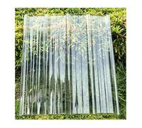 LINGDSWULING Corrugated Roofing Panels High Impact Resistance Clear Polycarbonate Roofing Sheet High Transparency for Greenhouse Outdoor Canopies Carport(150x90cm)