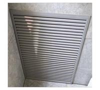 LINGDSWULING Customizable Modern Radiator White Louvered Grill Steam Bathroom Slatted Design Bedroom Good Air Permeability Waterproof Vertical Louver Grille Pipe(1070,7.87x7.87in(20x20cm))