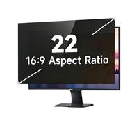 LINGDSWULING Eye Protection Anti Glare Blue Light Computer Monitor Privacy Filter Blue Light Filtering 24 Inch Computer Privacy Screen(22inch/47.4x29.6 cm)