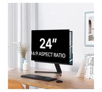 LINGDSWULING For 16:9 Widescreen Monitor Removable Eye Protection Anti Glare Blue Light Filter Privacy Shield Anti Spy Screen Protector Film 24 In(14inch/31x17.4 cm)