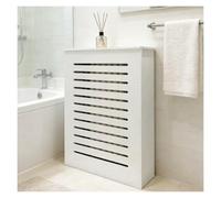 LINGDSWULING Heating,bathroom,floor Switch Valve, Good Air Permeability Waterproof Radiator Covers Home Cover White Cover Radiator Covers For Home(90x100x15cm(35x39x6in))
