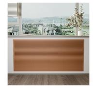 LINGDSWULING Radiator Covers for Home White Radiator Shelf White Radiator Covers for Home White Modern Radiator Heater Cover for Home Radiators Shelf(Brown,23.62x23.62in(60x60cm))